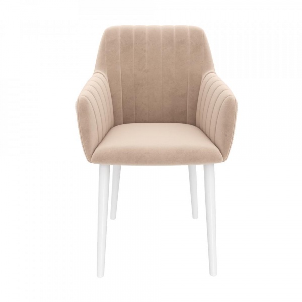 Стул Рикман Белый / Velutto 04