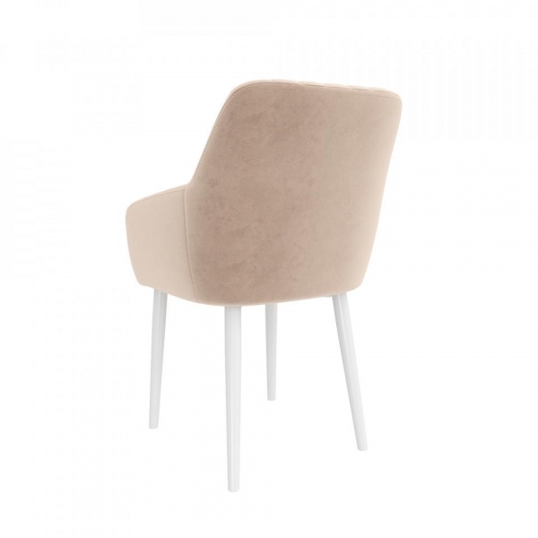 Стул Рикман Белый / Velutto 04