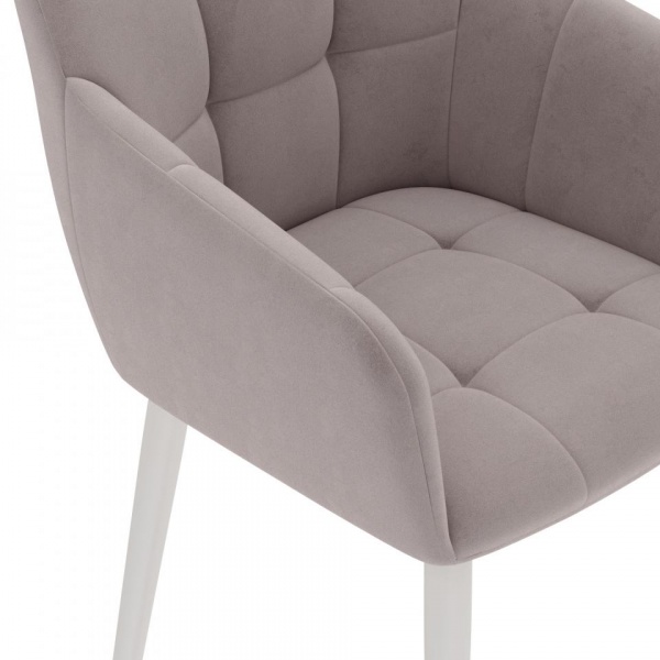 Стул Джером Белый / Velutto 08