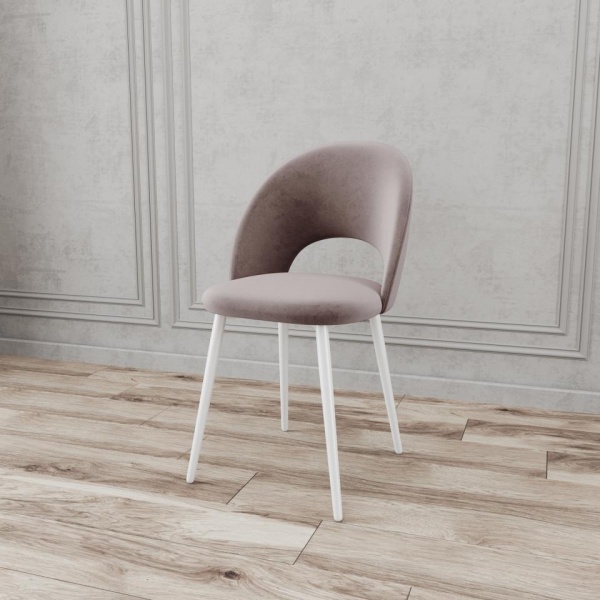 Стул Тоби Белый / Velutto 08