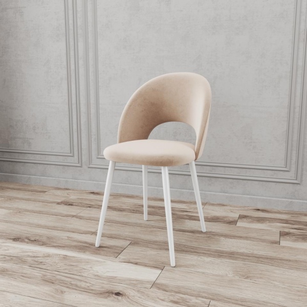 Стул Тоби Белый / Velutto 04