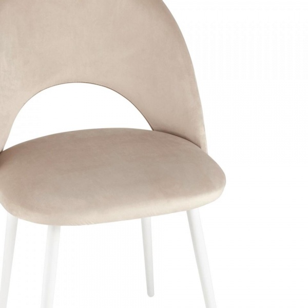 Стул Тоби Белый / Velutto 04