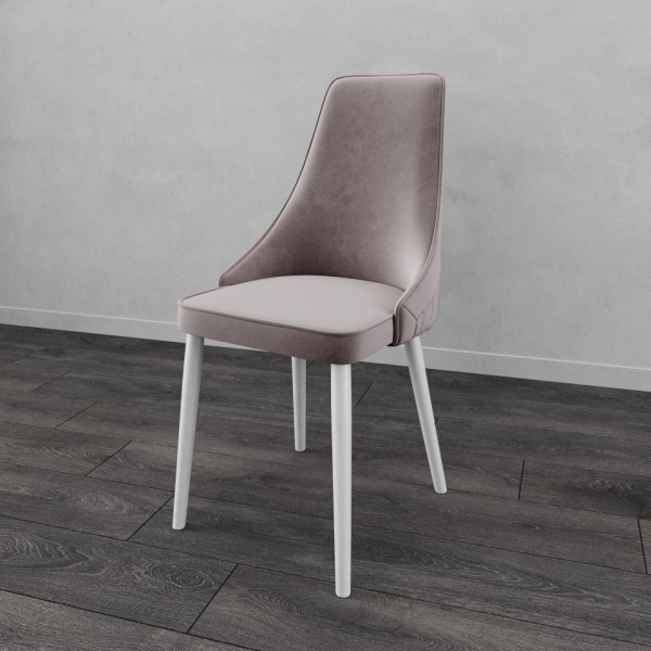 Стул Дэйви Белый / Velutto 08