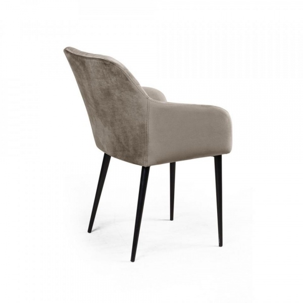 Стул поворотный Роберт 90° Чёрный / Barkhat-M 25