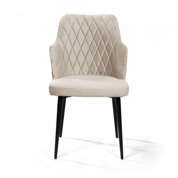 Стул поворотный Хант Ромб 90° Чёрный / Barkhat-M 5