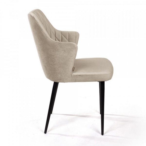 Стул поворотный Хант Ромб 90° Чёрный / Barkhat-M 5