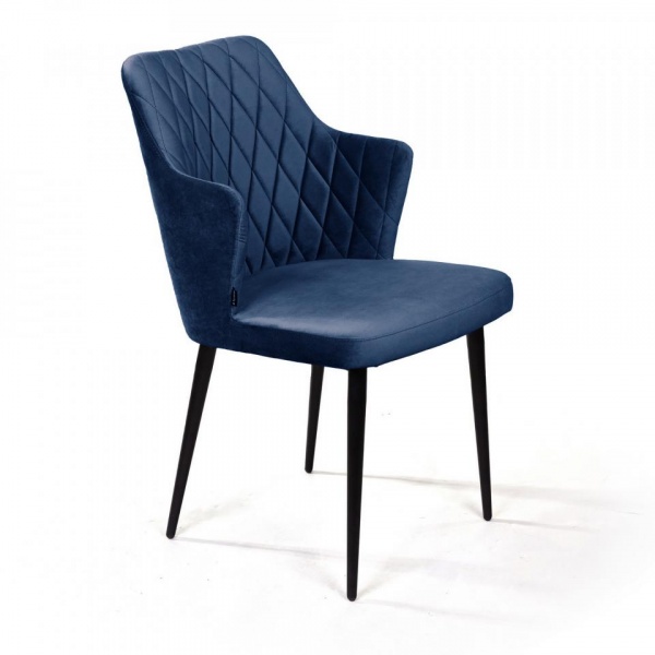 Стул поворотный Хант Ромб 90° Чёрный / Barkhat-M 29