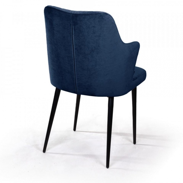 Стул поворотный Хант Ромб 90° Чёрный / Barkhat-M 29