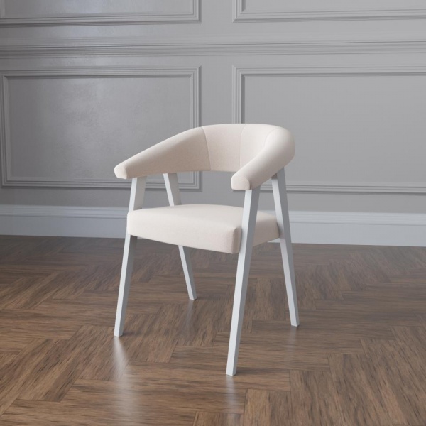 Стул Пауло Белый / Velutto 04