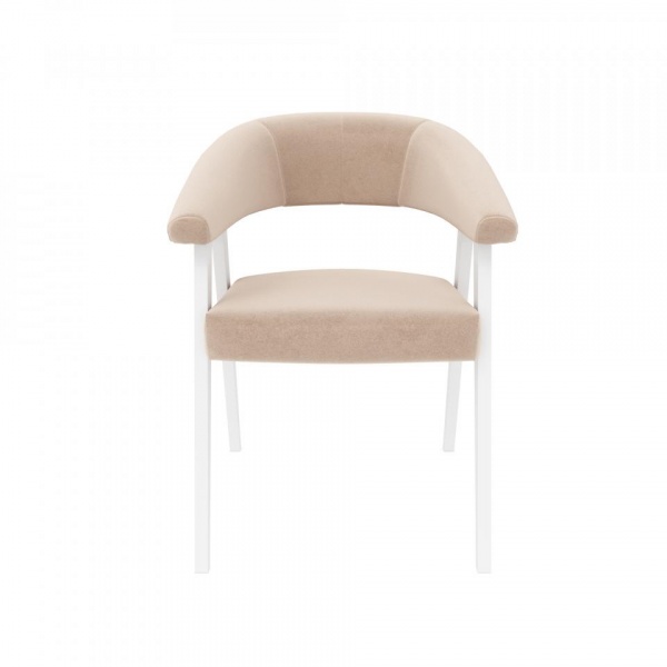 Стул Пауло Белый / Velutto 04