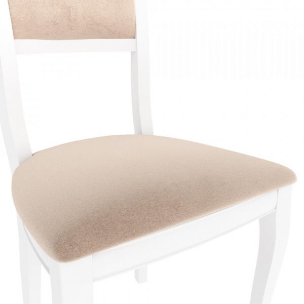 Стул Ариэль Белый / Velutto 04