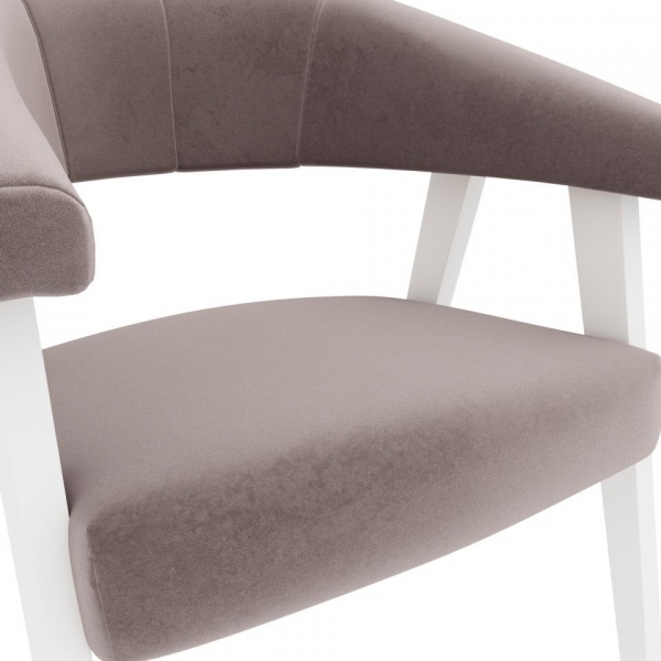 Стул Пауло Белый / Velutto 08