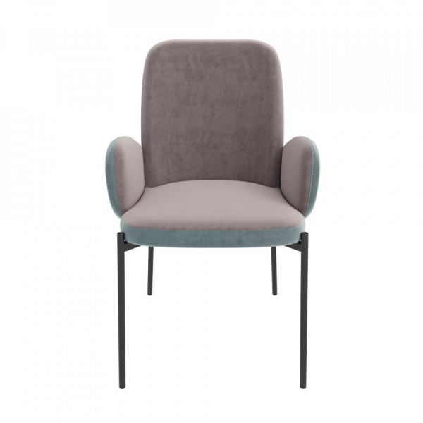 Стул Мэтью Чёрный / Velutto 53 / Velutto 08