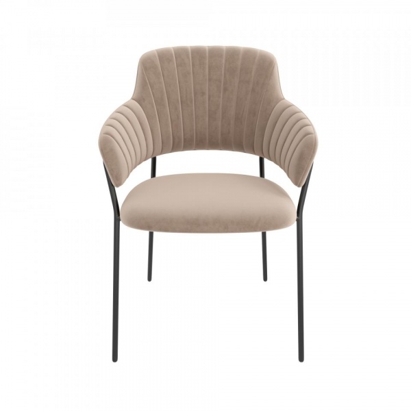 Стул Брайан Чёрный / Velutto 04