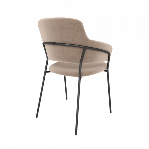 Стул Брайан Чёрный / Velutto 04