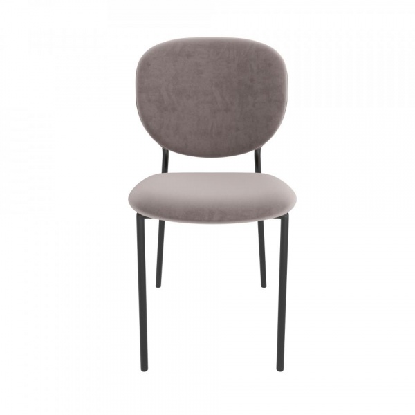 Стул Эфир Чёрный / Velutto 08