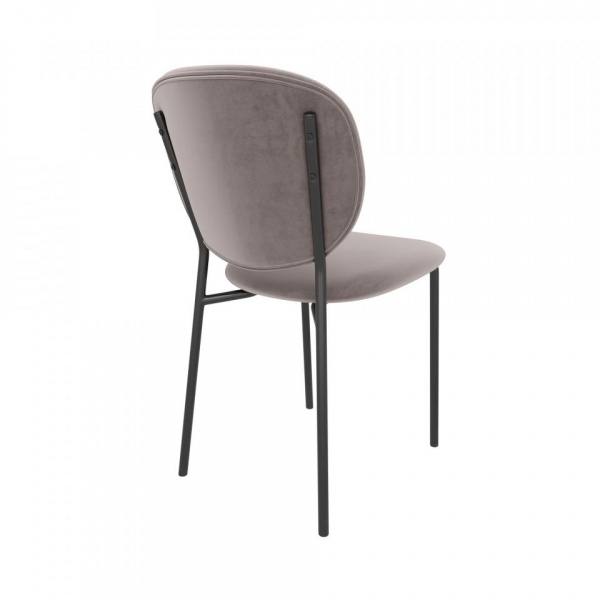 Стул Эфир Чёрный / Velutto 08