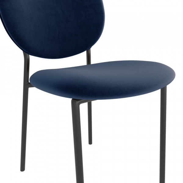 Стул Эфир Чёрный / Velutto 26