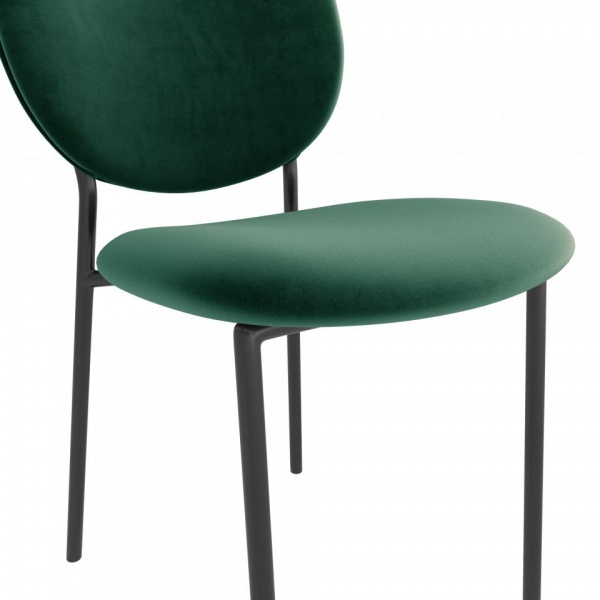 Стул Эфир Чёрный / Velutto 33