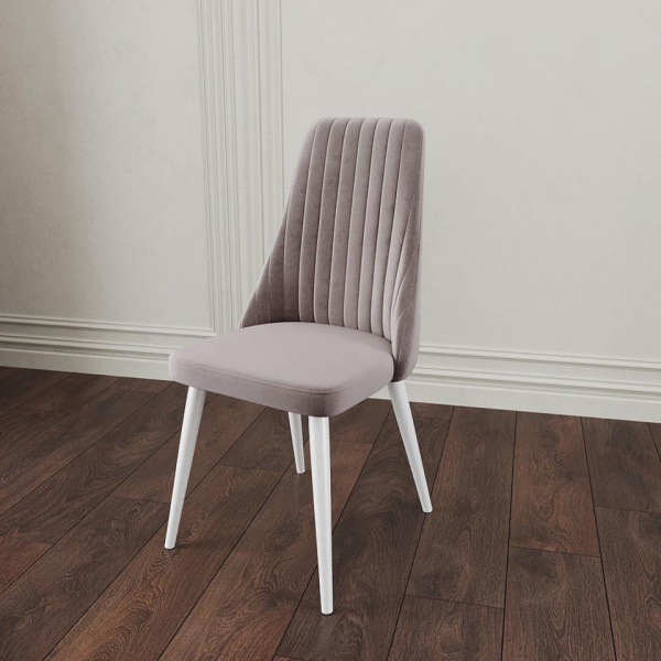 Стул Ларри Белый / Velutto 08