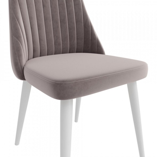 Стул Ларри Белый / Velutto 08