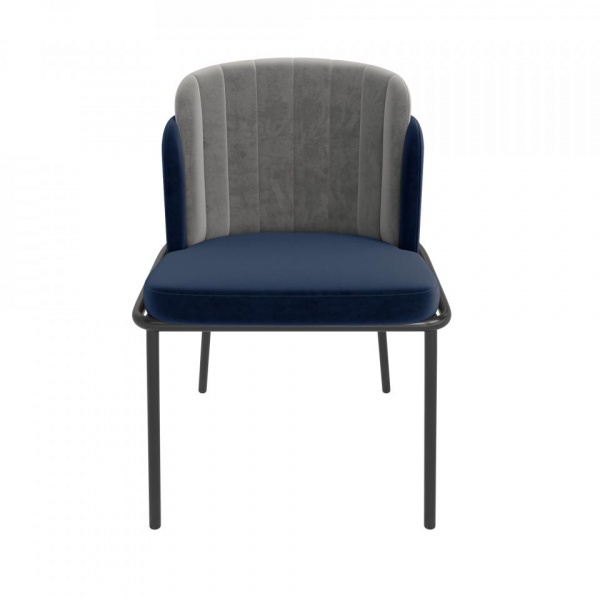 Стул Кеннет Чёрный / Velutto 26 / Velutto 52