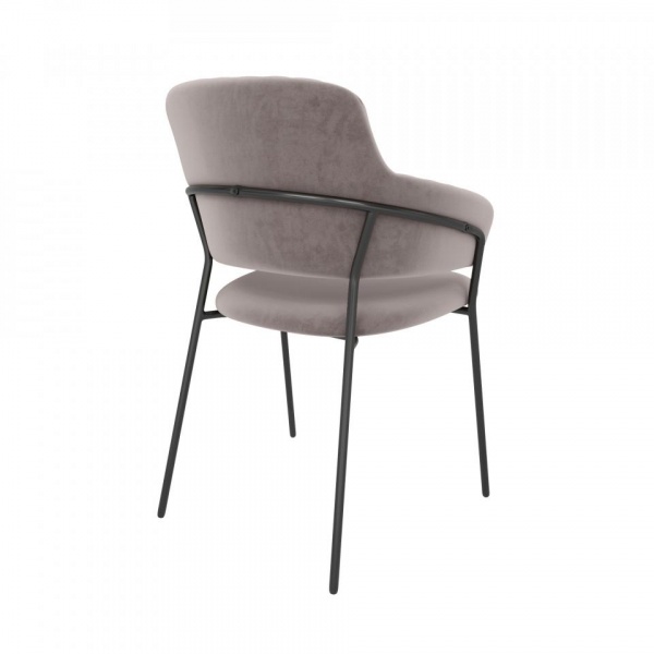 Стул Брайан Чёрный / Velutto 08