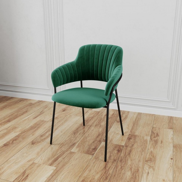 Стул Брайан Чёрный / Velutto 33