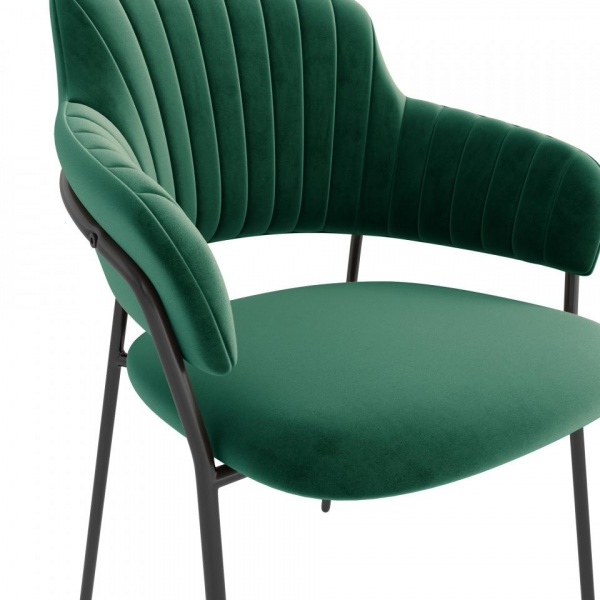 Стул Брайан Чёрный / Velutto 33