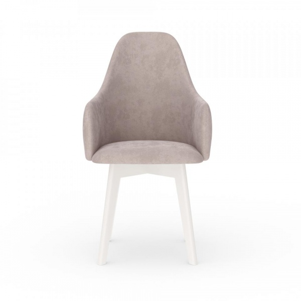 Стул Паскаль Белый / Velutto 08