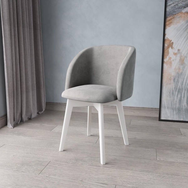 Стул Николас Белый / Velutto 52