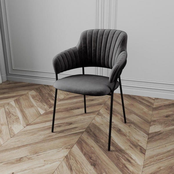 Стул Брайан Чёрный / California 298