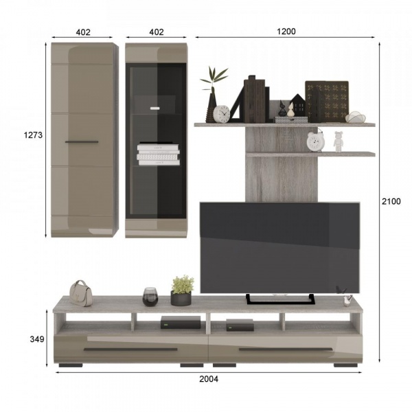 модульные гостиные