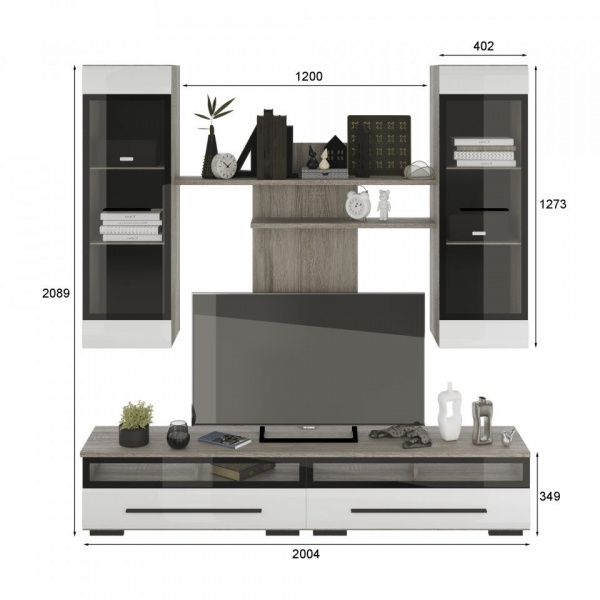 модульные гостиные