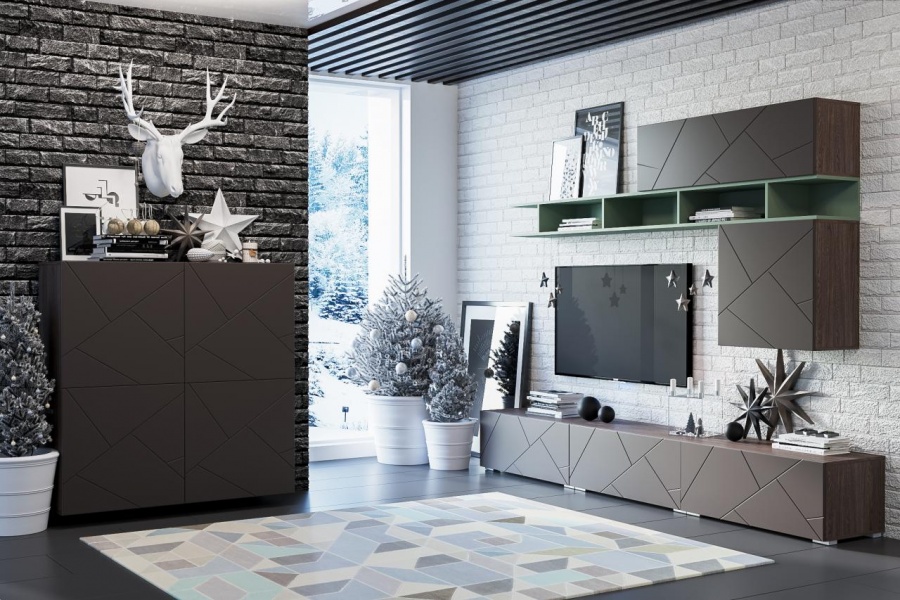 модульные гостиные