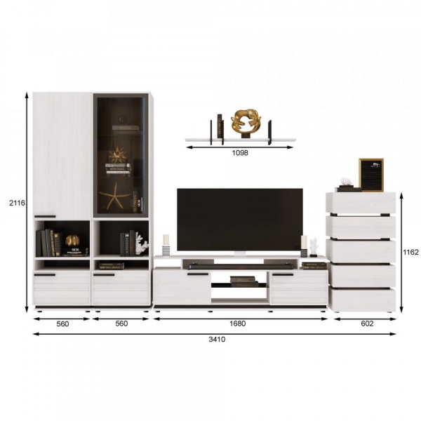 модульные гостиные