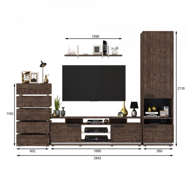 модульные гостиные