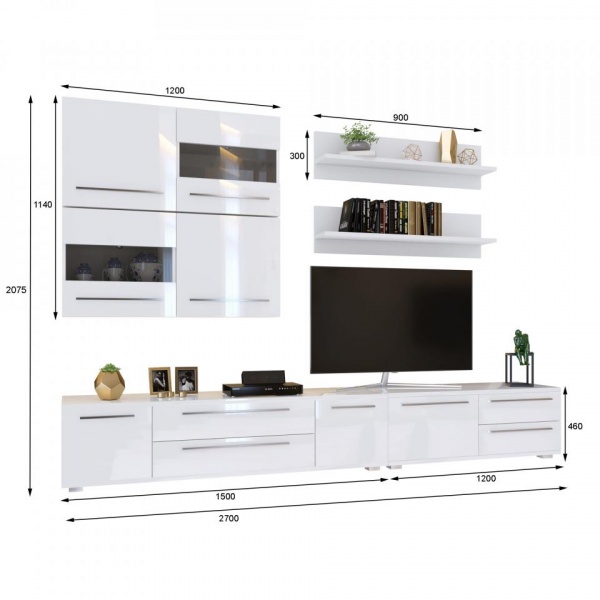 модульные гостиные