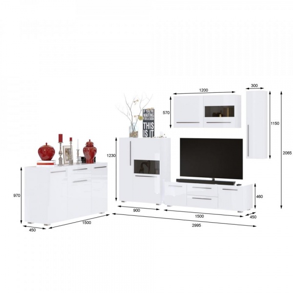 модульные гостиные