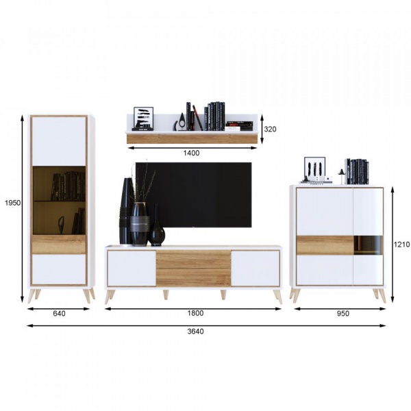 модульные гостиные