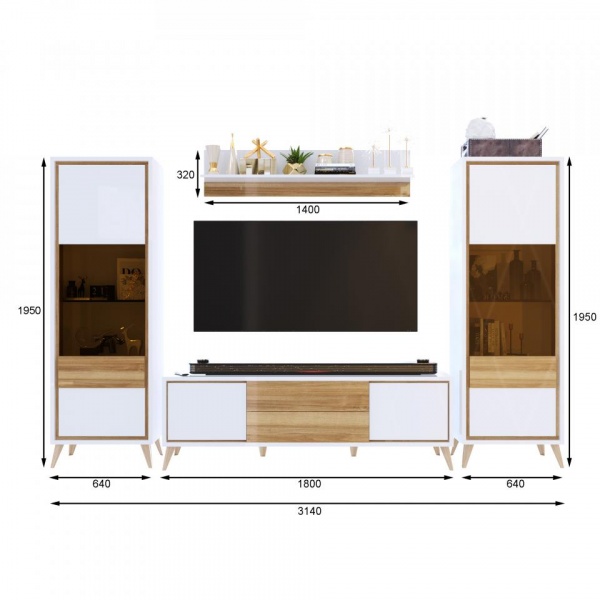 модульные гостиные