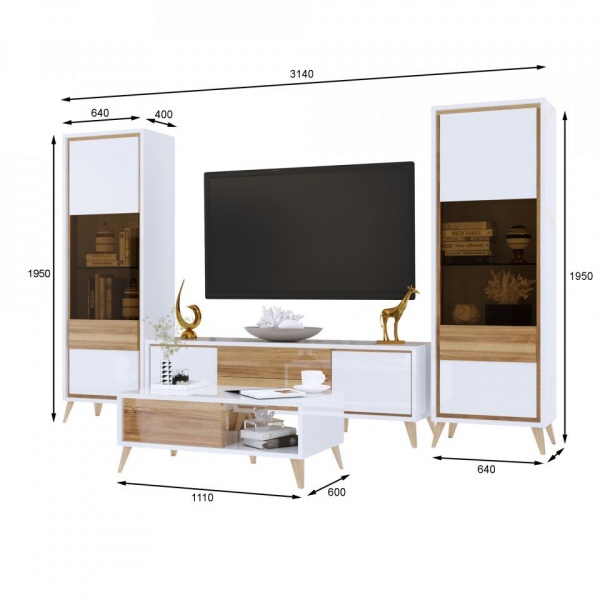 модульные гостиные