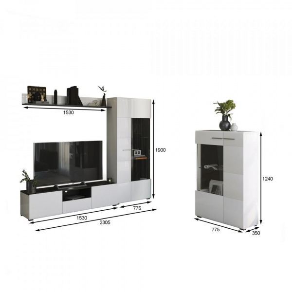 модульные гостиные