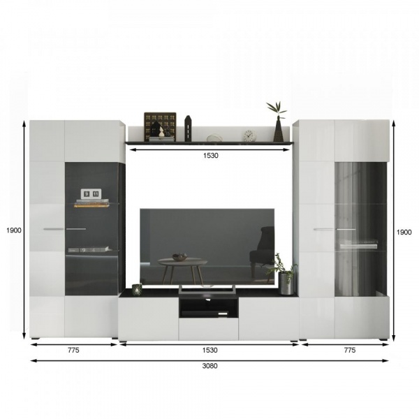 модульные гостиные