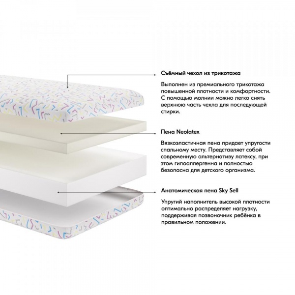 детский матрас