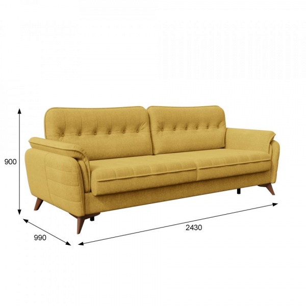 Диван Корфу Titanium 562