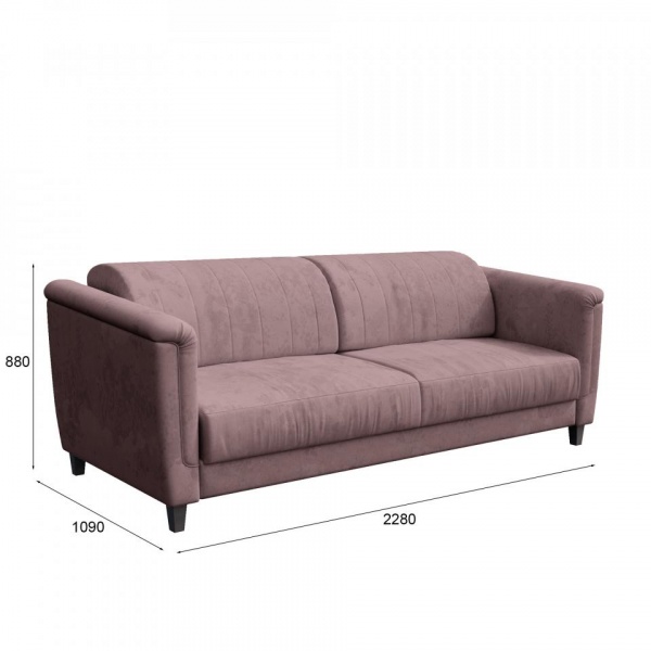 Диван 3-местный Амстердам Velutto 22 Вариант 2