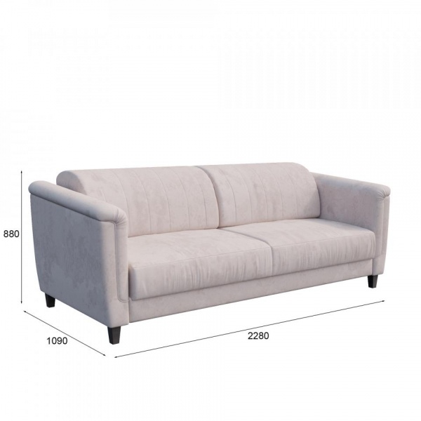 Диван 3-местный Амстердам Velutto 04 Вариант 2