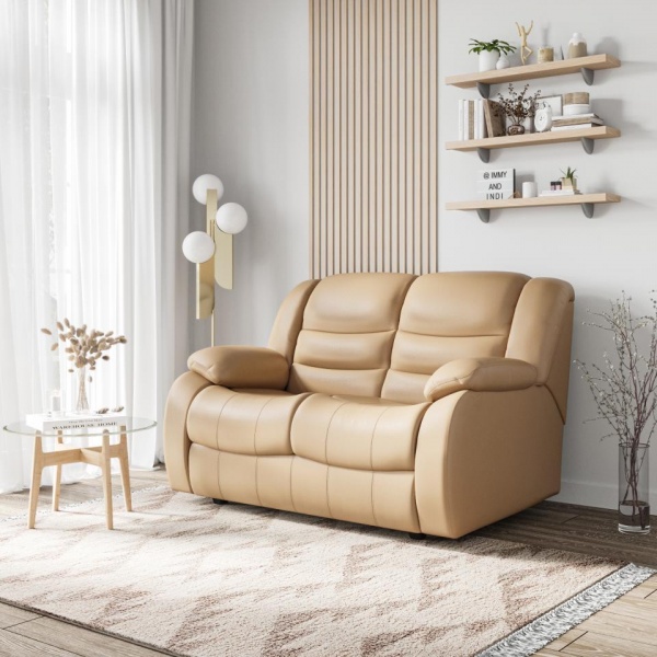 Диван 2-местный с механизмом «Миксотойл» Ридберг Ла скала бежевый