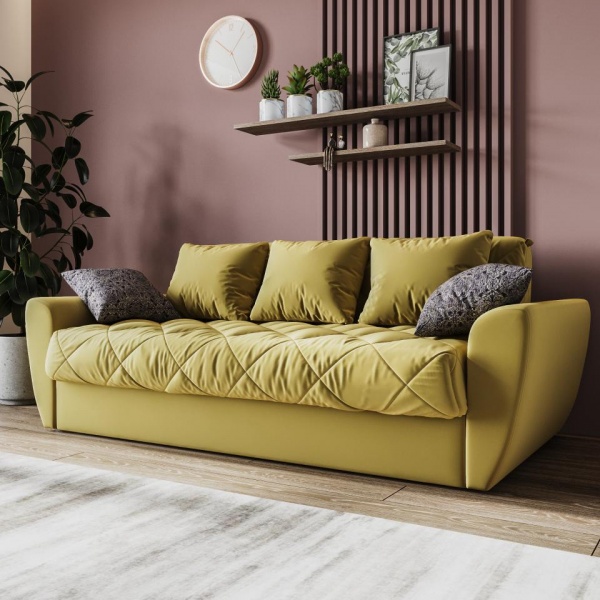 Диван 3-х местный Тэйлор Найс 07 / Дамаск 08 Вариант 2